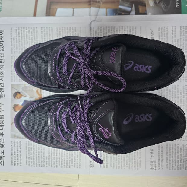 아식스 니들스콜라보 280 민트급