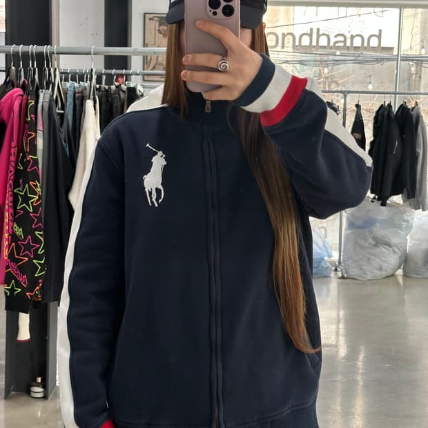 폴로랄프로렌 00s 빅포니 트랙 집업