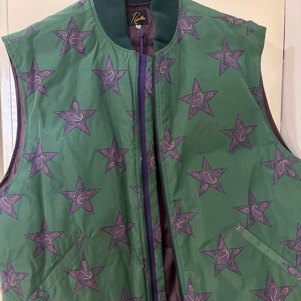 니들스 패딩 조끼