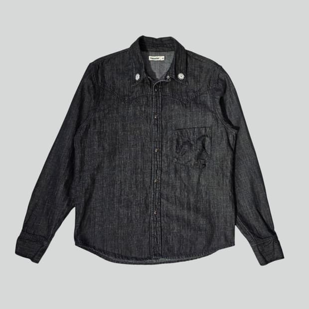 [00]카락터 KARACTER 웨스턴 린넨 데님 셔츠