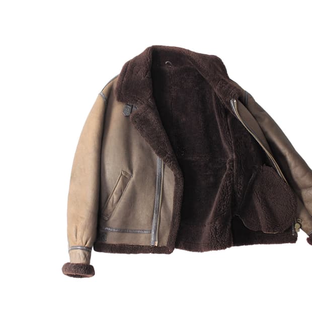 1990s USA Terralam Collection B-3 무스탕
