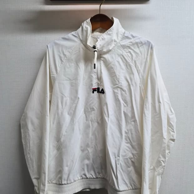 L/105) FILA 필라 레귤러핏 쿼터집업 바람막이 팝니다