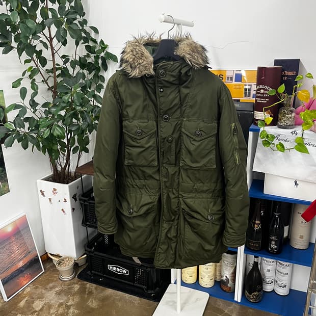 폴로랄프로렌 IECS 캐나다군 패딩점퍼 S