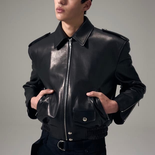 노이스 램스킨 레더 자켓 Msize