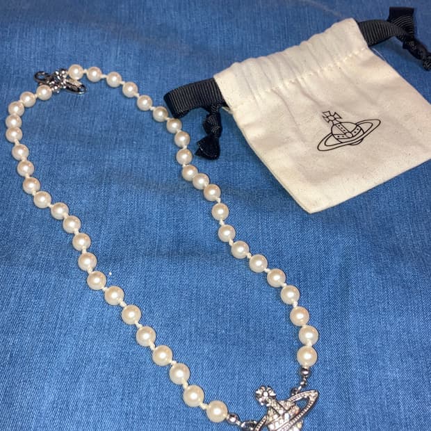 비비안웨스트우드 진주 목걸이