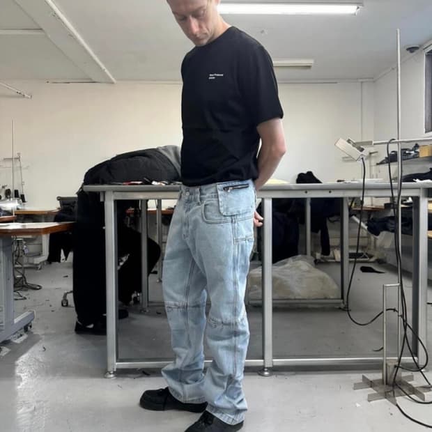 (구매) (M) 플라스틱 프로덕트 BAG PANTS