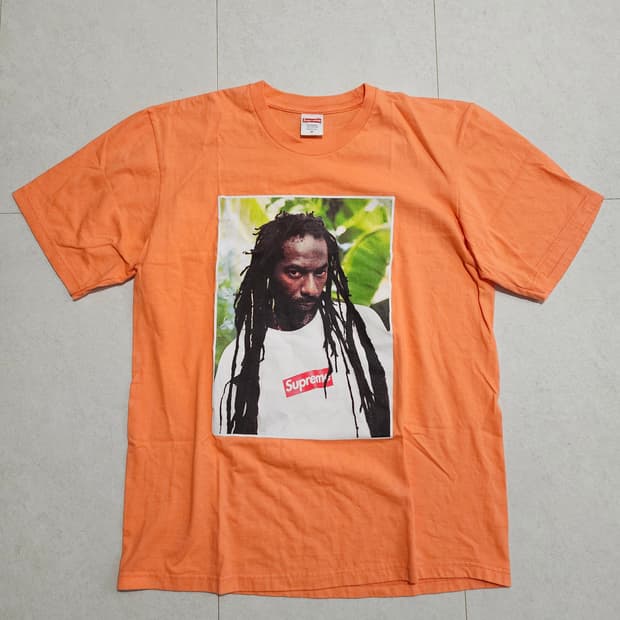 슈프림 buju banton 티셔츠