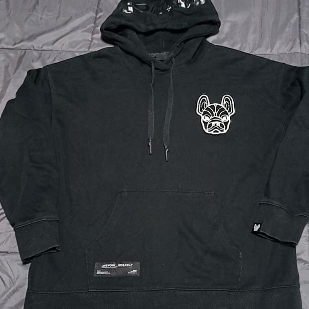 라이프워크 오버핏후드 L 가슴62 기장71