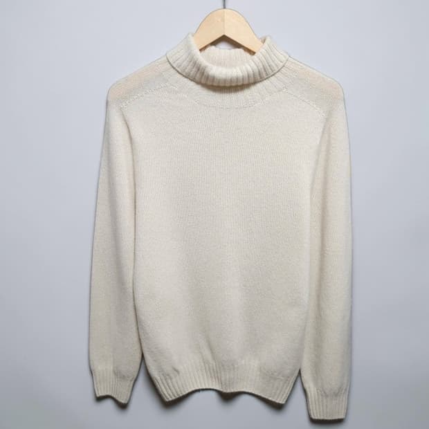 Harley of Scotland 할리오브스코틀랜드 니트 터틀넥 램스울