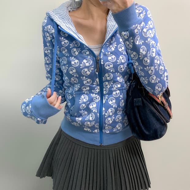 아디다스 후드집업