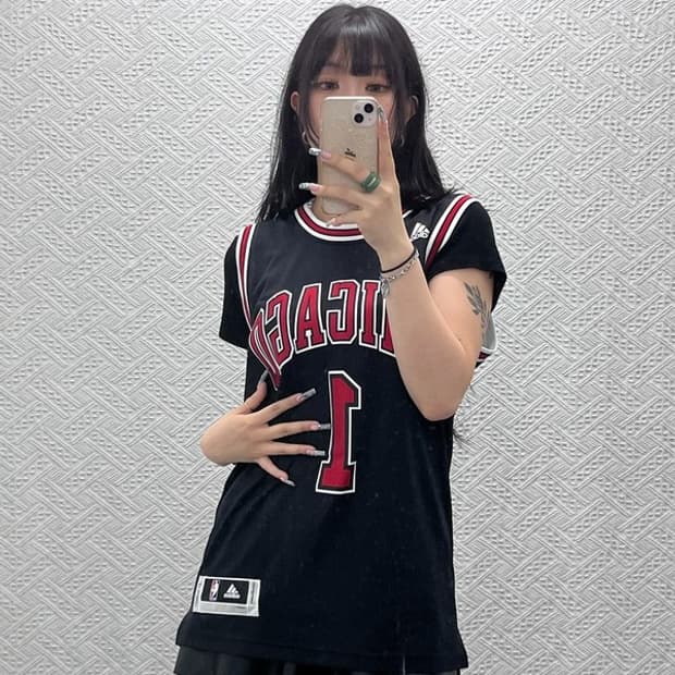 아디다스 NBA 시카고 불스 데릭로즈 스윙맨 져지 나시 S C12706