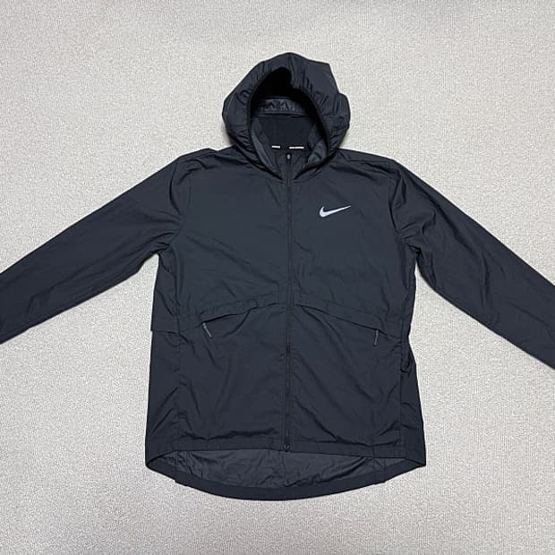 나이키 우먼스 에센셜 조깅 러닝용 후드 자켓 여성용 100호 77사이즈