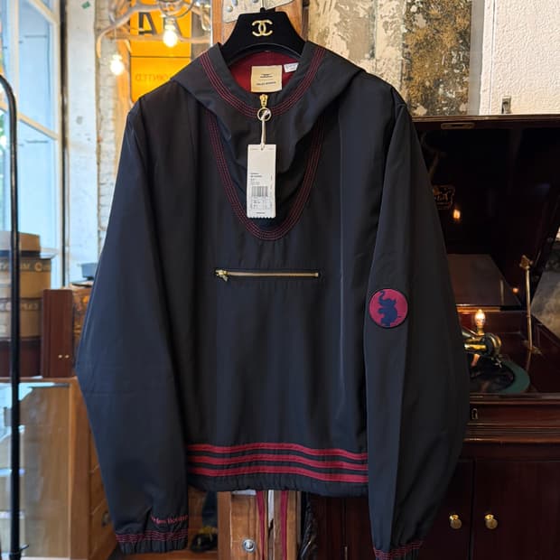 웨일즈보너 X 아디다스 아노락 풀오버 자켓