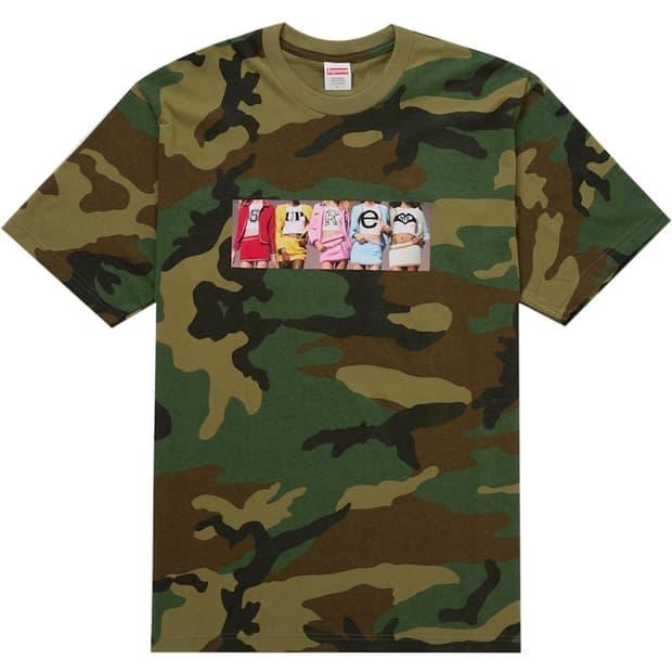 슈프림 카모 반팔 티셔츠 25fw