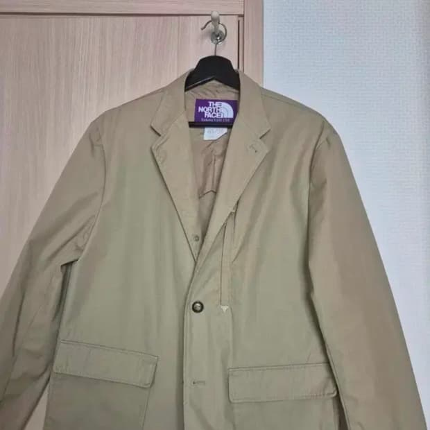 노스페이스 퍼플라벨 65/35 버클리 자켓 M  베이지컬러