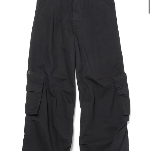 Cargo Chino Pants Black 4사이즈