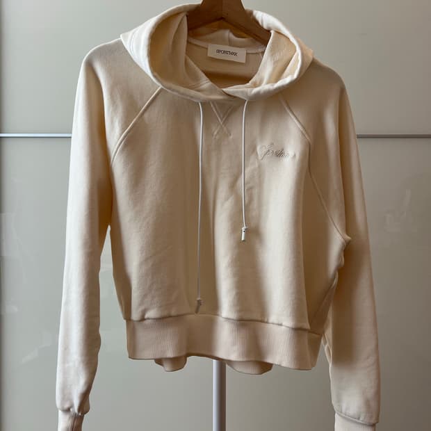 막스마라 크롭 후디