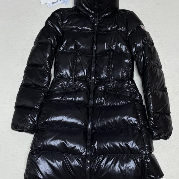 (최상,매장판) 몽클레어 여성 롱패딩 0 몽클레어 유광 롱패딩 0