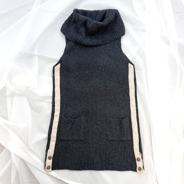 이와 사이드 울 트리밍 빅 터틀 베스트