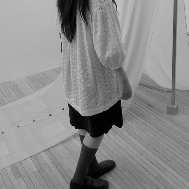 Comme des Garcons tricot blouse