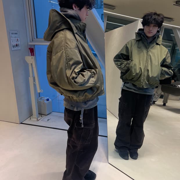 헤드메이너 리복 트랙 자켓