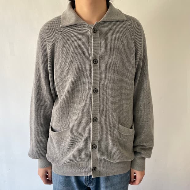 요코 사카모토23ss  와플 가디건