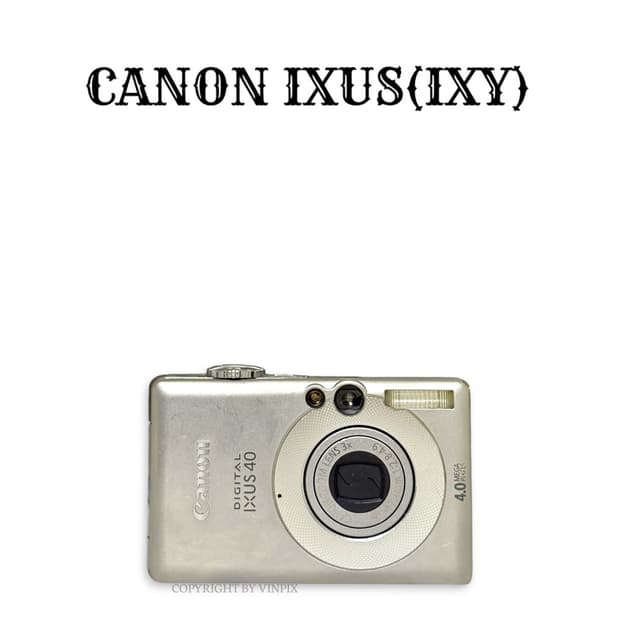 캐논 익서스 40(Canon ixus 40) 빈티지 디지털 카메라 디카