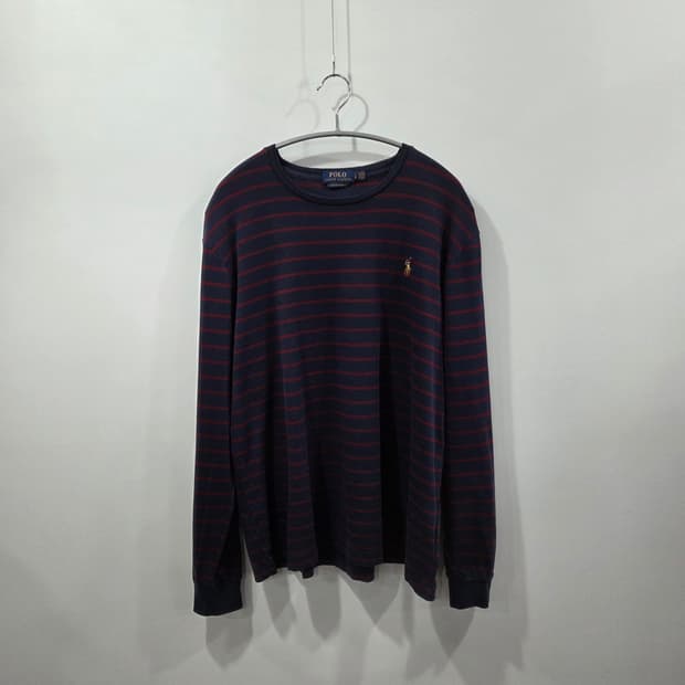 폴로랄프로렌 스트라이프 롱슬리브 L 