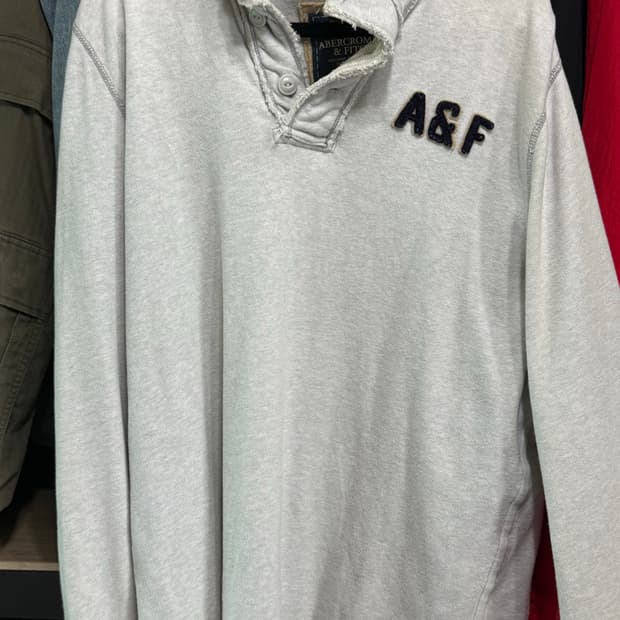아베크롬비 빈티지 헨리넥 XL