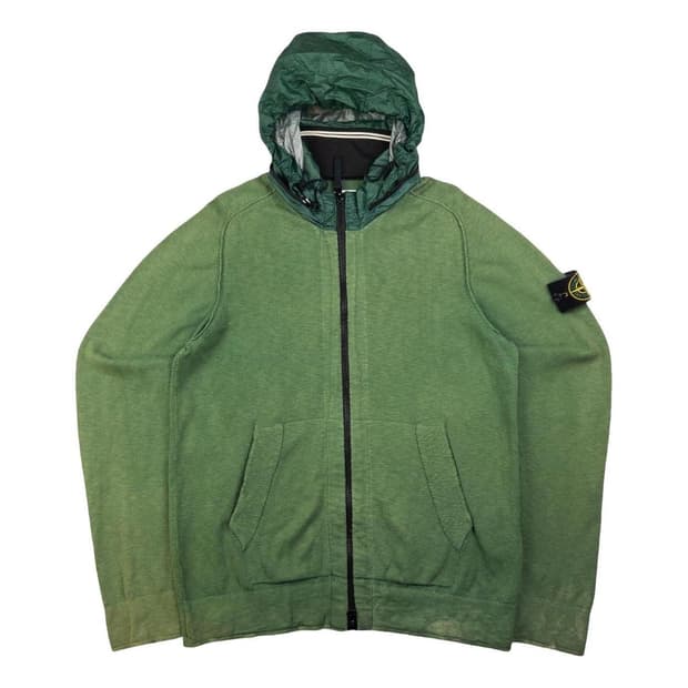 스톤아일랜드 나일론후드 집업