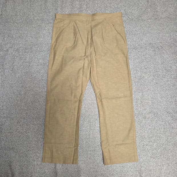 Japan vintage 원턱 스트레이트 팬츠 34