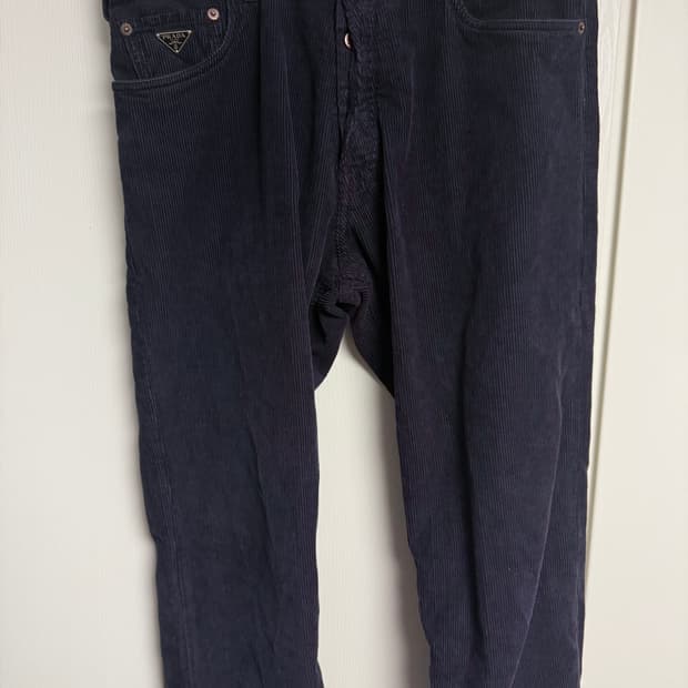 [32] 프라다 코듀로이 팬츠