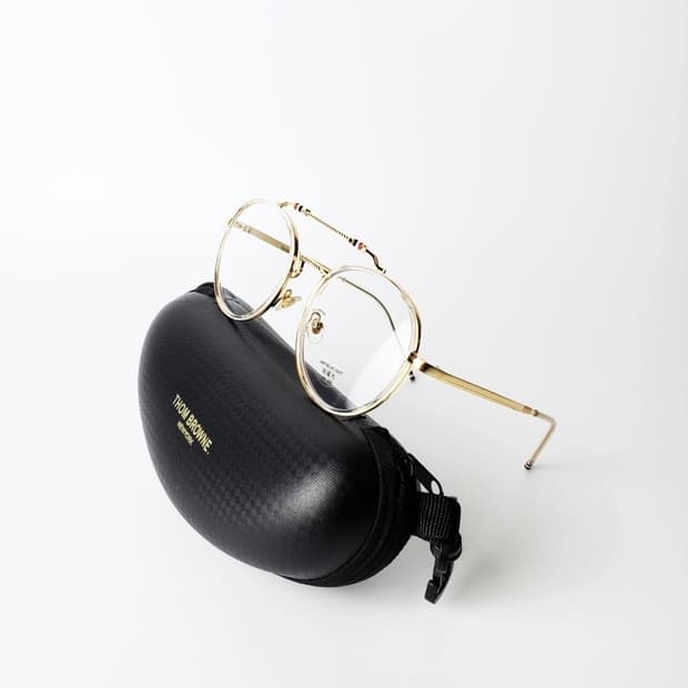 톰브라운 남녀공용 메탈 안경
