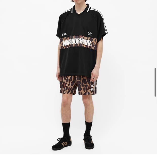 네이버후드x아디다스 반팔져지