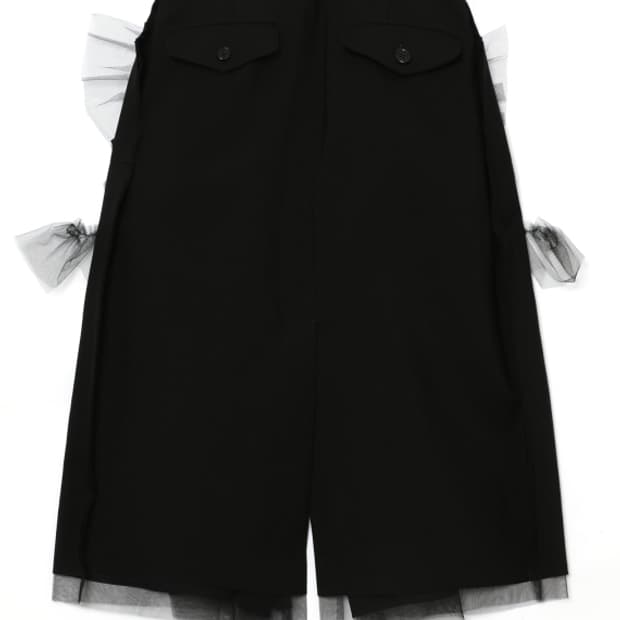 새상품 타오 TAO 레이어드 튤 미디 스커트 M