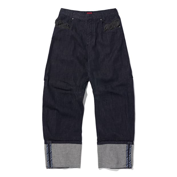 MSCHF lazy drop jean indigo S