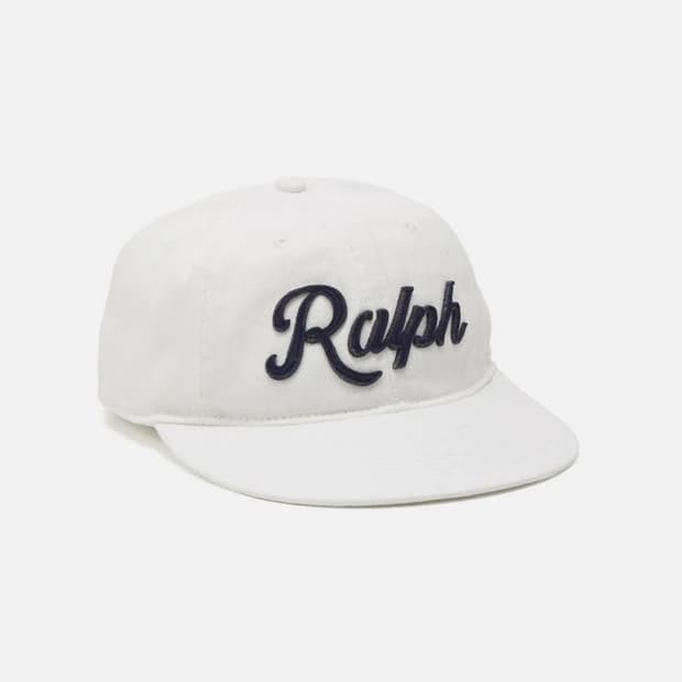 폴로 트윌볼캡 화이트