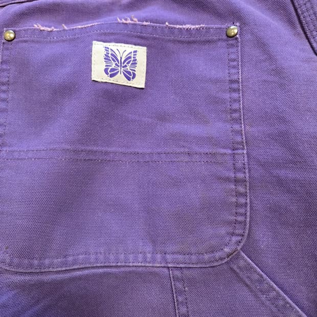 니들스 apron hd팬츠 퍼플 L