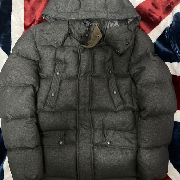 빈폴 헤링본 구스다운 패딩 105