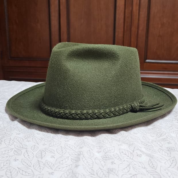 볼사리노 Borsalino 알파인 그린 페도라 58 Medium