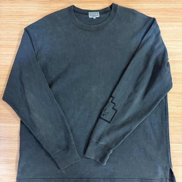 (XL) 카브엠트 빈티지 워싱 롱슬리브