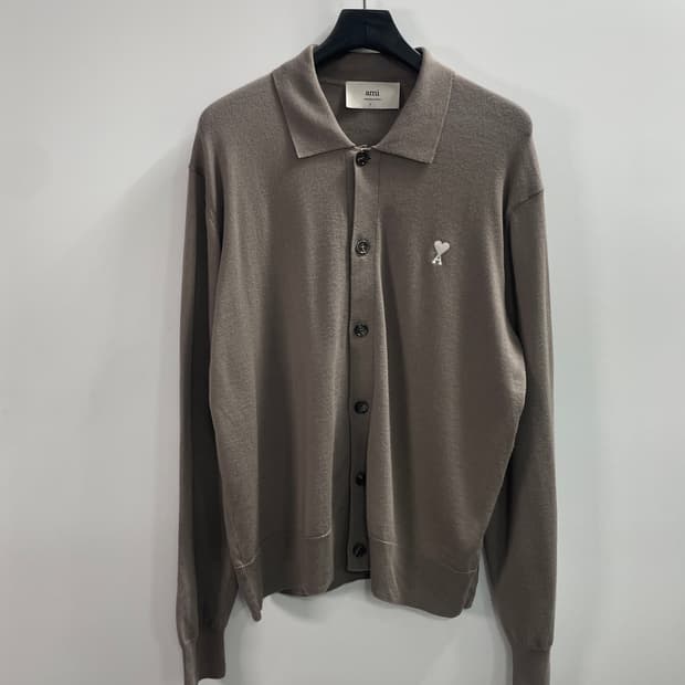 25FW 아미 하트로고 카라 가디건 (on.358)