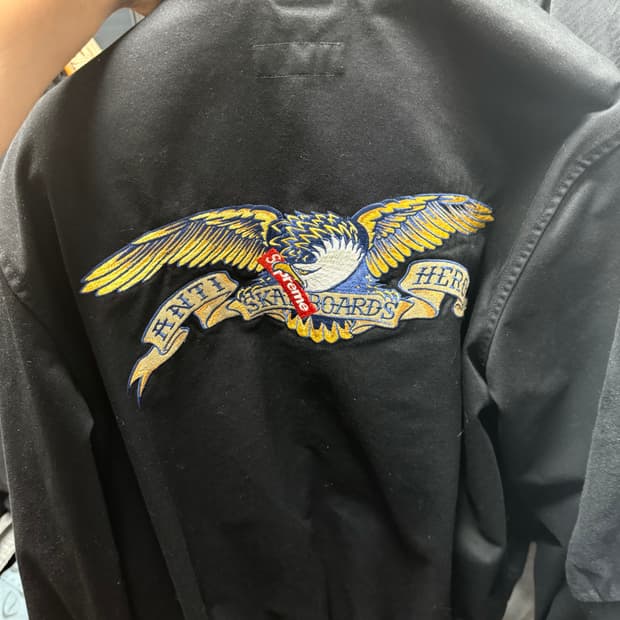 슈프림 안티히어로 자켓 L