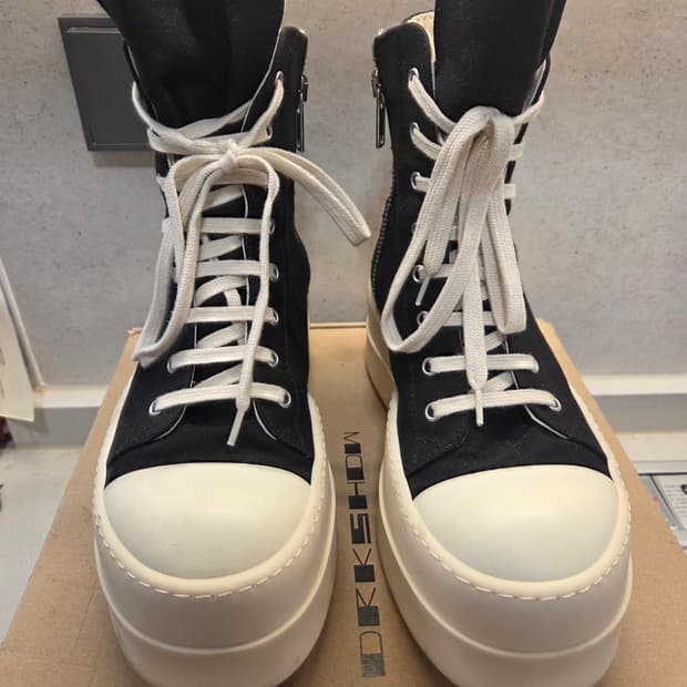 릭오웬스 다크쉐도우 메가범퍼 40