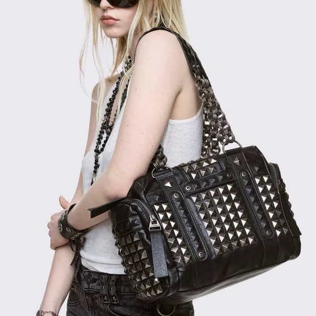 Minga london leather bag 밍가런던 레더백 스터드