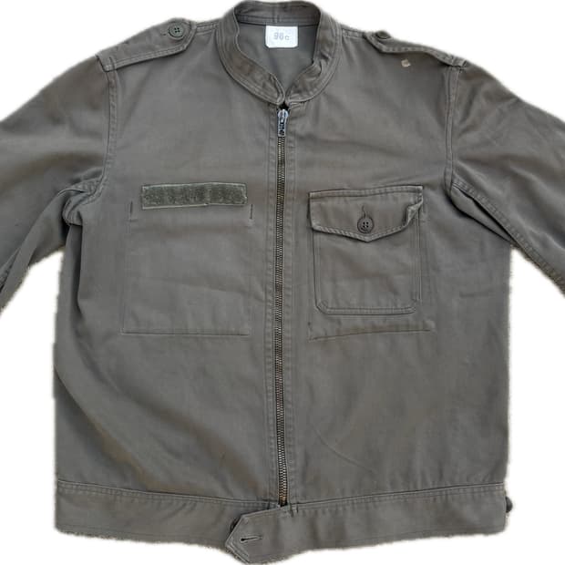 80s french army engineer jacket 
