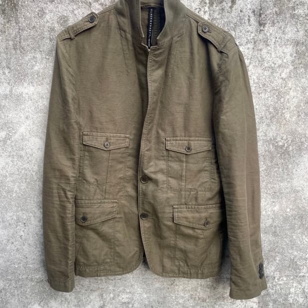 black barrett Military jacket