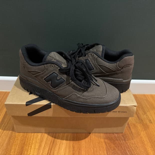 뉴발란스 x 디스이즈네버댓 550 브라운 블랙