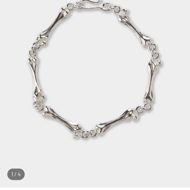 코어브라스 본즈 체인 925silver corebrass bracelet