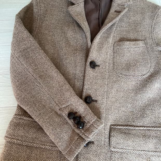 POLO 헤링봉 블레이지 자켓